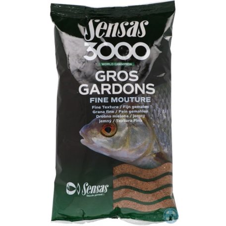 Sensas 3000 etetőanyag - Gros Gardons fine - 1 kg