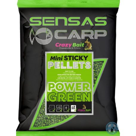 SUPER PELLET GROUNDBAIT POWER GREEN 700G