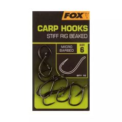 FOX CARP HOOK STIFF RIG BEAKED - 4