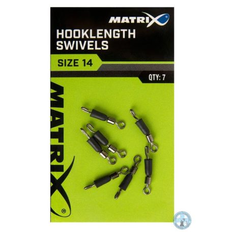 MATRIX HOOKLENGTH SWIVELS #14 - FORGÓKAPOCS 7 DB